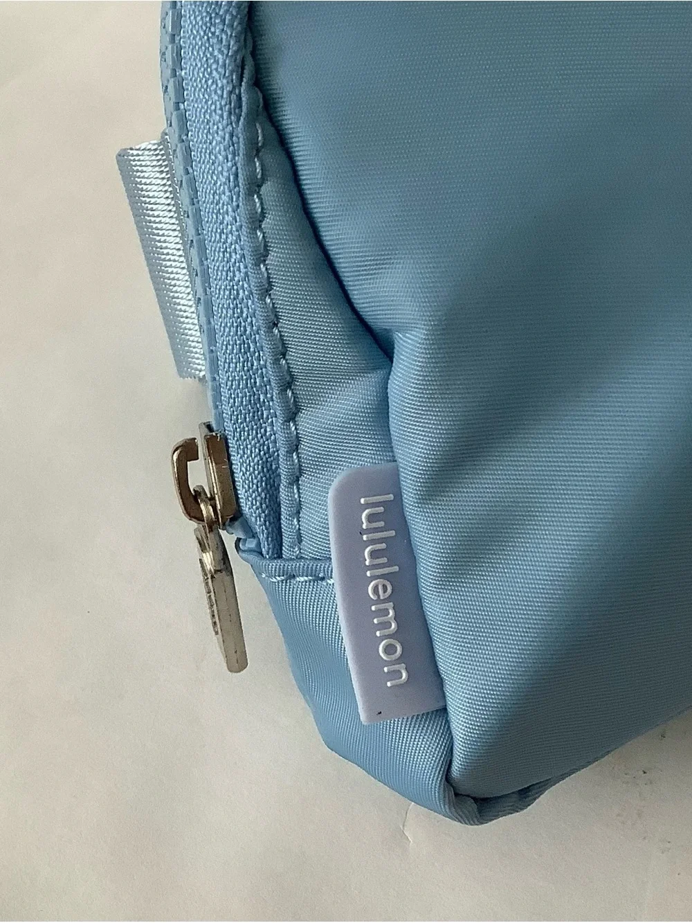 NWT lululemon Sky Blue belt bag.